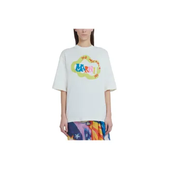 MARNI X No Vacancy Inn Co-brand T-Shirts Women's White