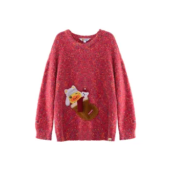 B.Duck Sweaters Women's Red