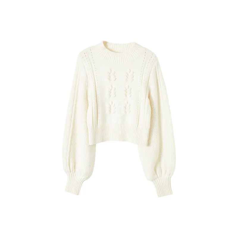 XIANGYING Sweaters Women's Beige-0