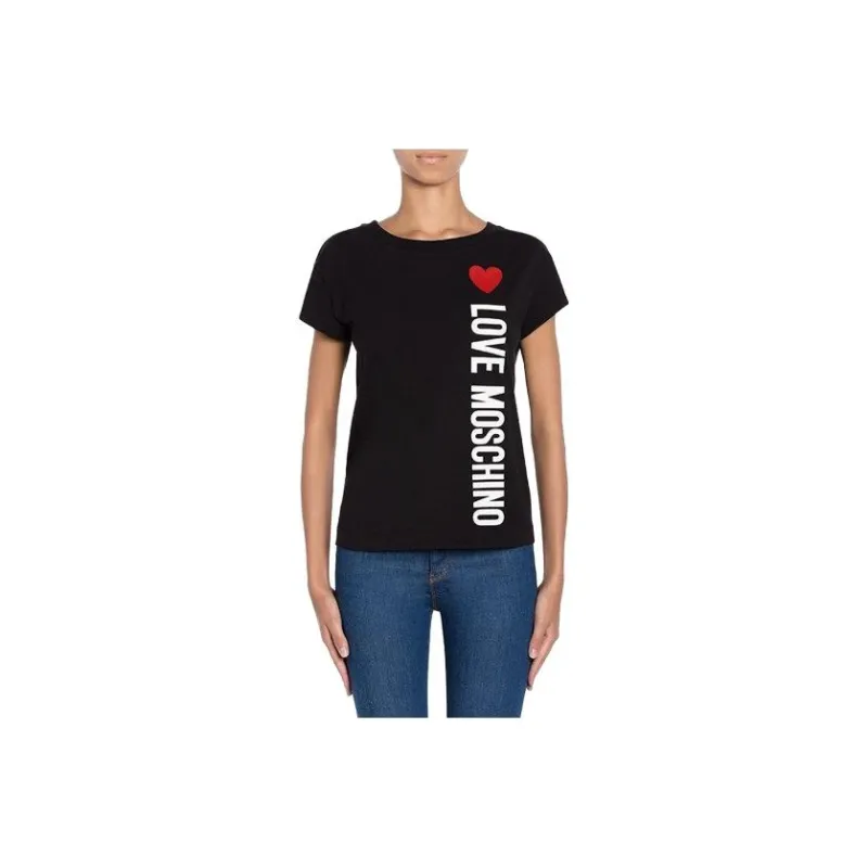 LOVE MOSCHINO T Shirts Women's Black-0