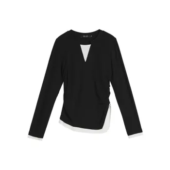 ELLE T Shirts Women's Black