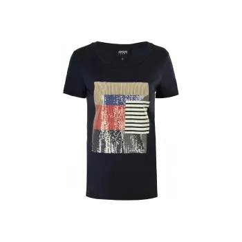 EMPORIO ARMANI T Shirts Women's Dark Blue