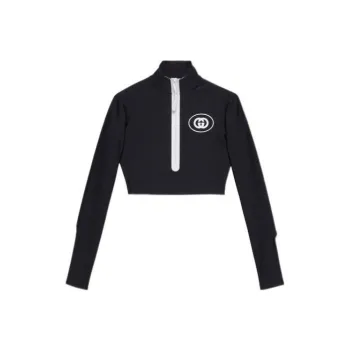 GUCCI Logo print Long sleeved Top