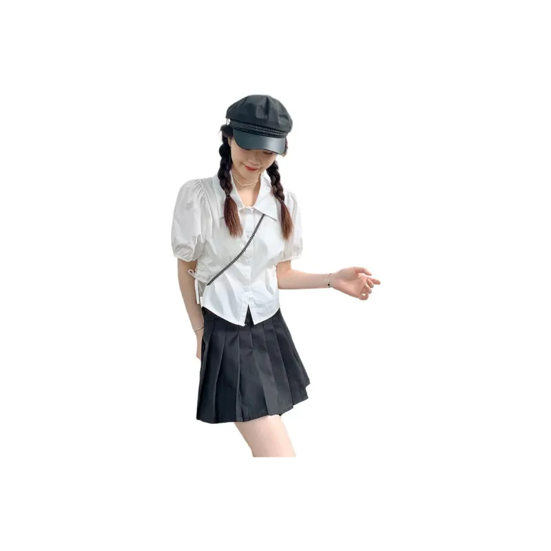 Juden Choi Shirts Women's White-0