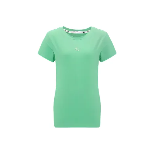 Calvin Klein T Shirts Women's Green