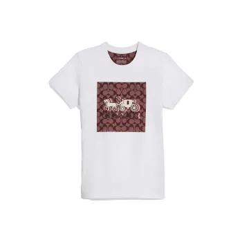 COACH T Shirts Women's White