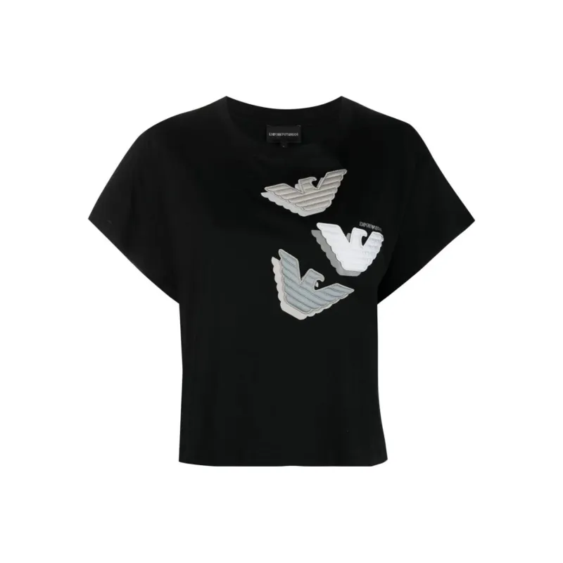 EMPORIO ARMANI T Shirts Women's Black-0