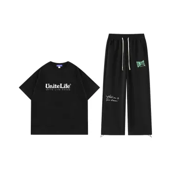 Unite Life HOODS Casual Sportswear Unisex