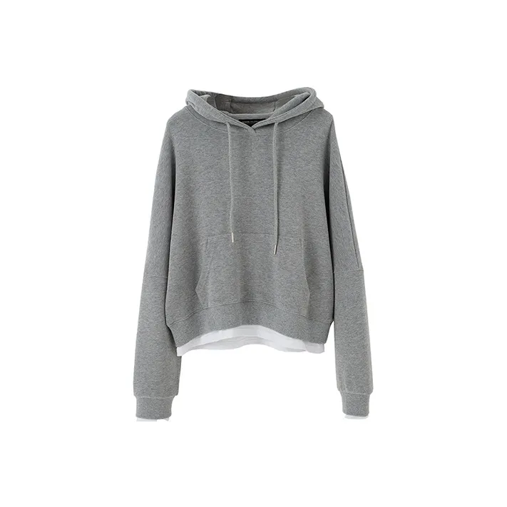 SOON FLOWER Sweatshirt Women's Gray-0