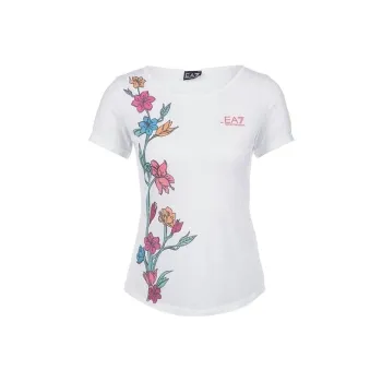 EMPORIO ARMANI EA7 T-Shirts Women's White