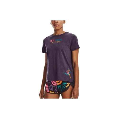 Under Armour T Shirts Women's Purple