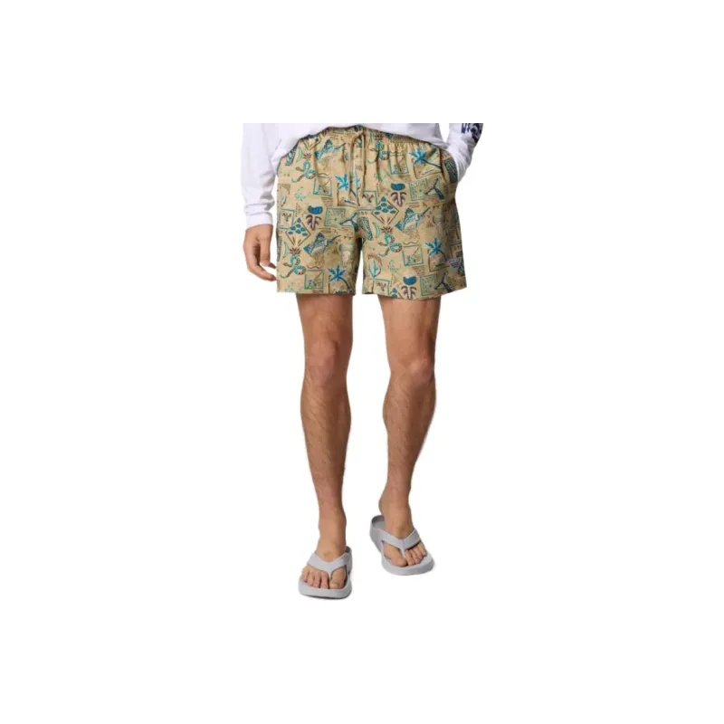 Columbia PFG Rambler Casual Shorts Men's Beach-0