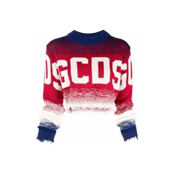 GCDS Sweatshirts Women's Red Blue
