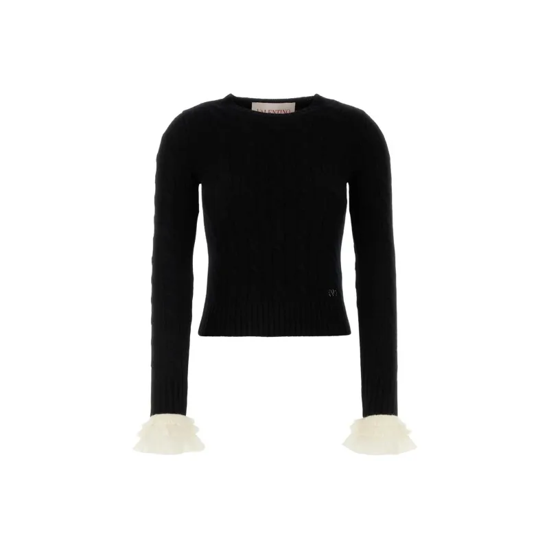 Valentino Crewneck Long Sleeved Jumper-0