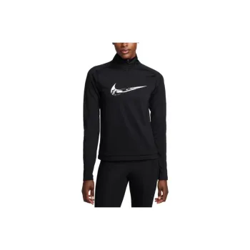 Nike Dri FitSwoosh Sweatshirt Women's Black/White