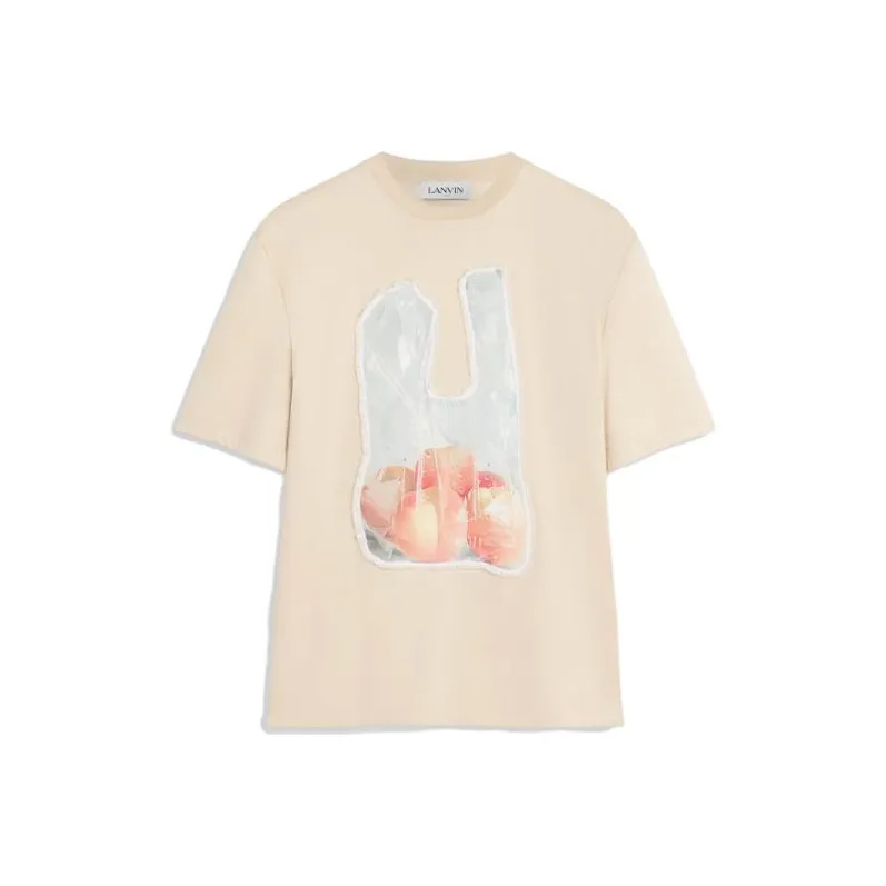 Lanvin Classic Scratch & Sniff Crewneck T Shirt-0