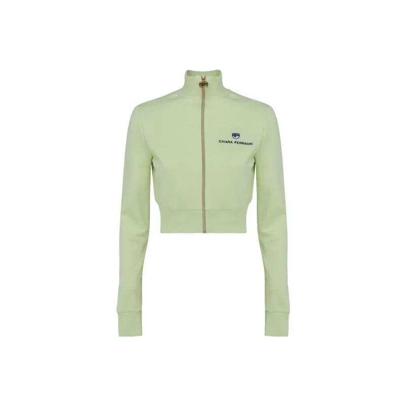 CHIARA FERRAGNI Sweatshirts Women's Green-0