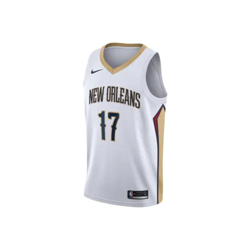 NBA x nike products New Orleans Pelicans Basketball Jerseys Men's White