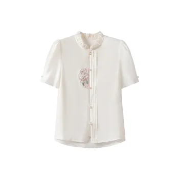 FAIRWHALE Shirt Women's Creamy White