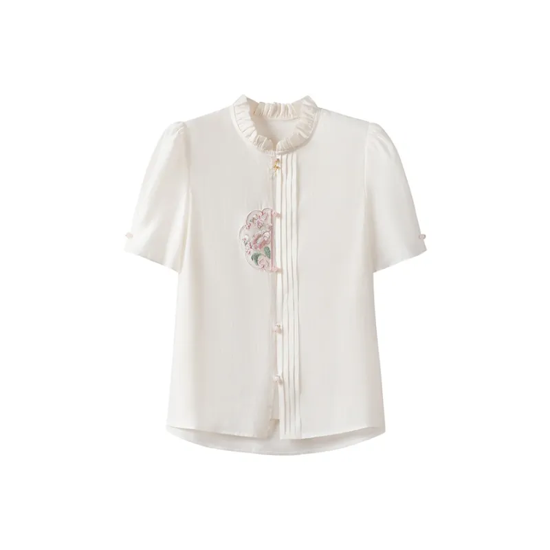 FAIRWHALE Shirt Women's Creamy White-0