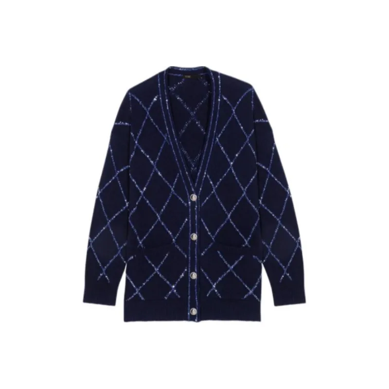 Maje Longline Cardigan-0