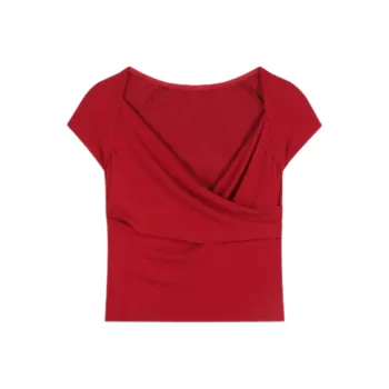 ABBY GODDESS T Shirt Women's Red