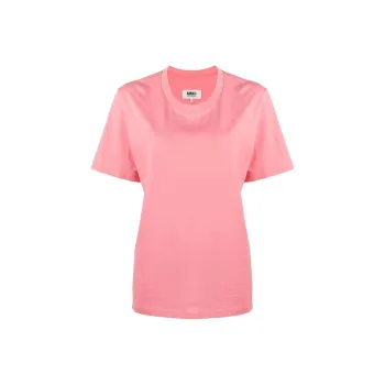 MM6 Maison Margiela T Shirts Women's Pink