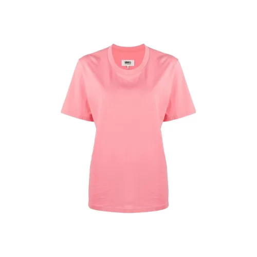 MM6 Maison Margiela T Shirts Women's Pink