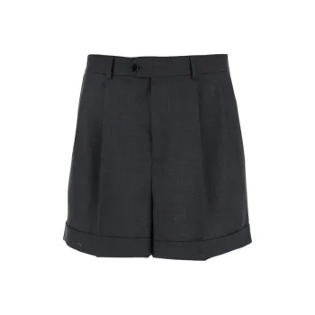 CELINE Casual Shorts Men's Gray