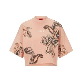 HUGO BOSS T-Shirts Women's Light Orange