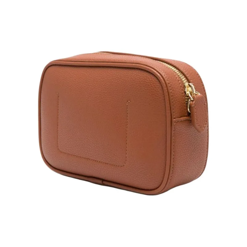 EMPORIO ARMANI Calfskin Shoulder Bag Women's Brown-1