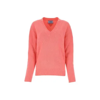 PRADA Cashmere Sweaters Women's Pink