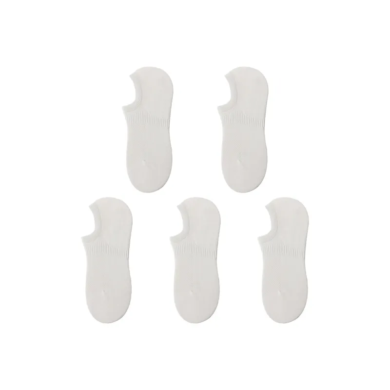 H YXIANG No Show Socks Men's 5 Pack-0
