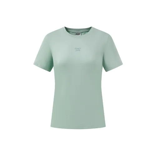 PONY T Shirt Women's Blue Green