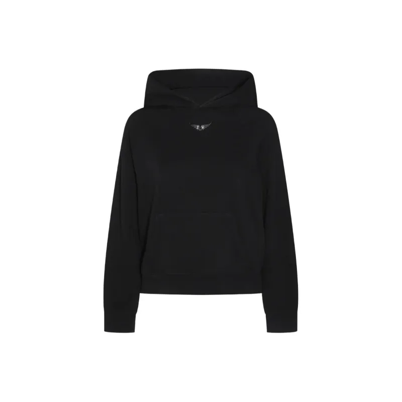 Zadig & Voltaire Georgy Embellished Wings Hoodie-0
