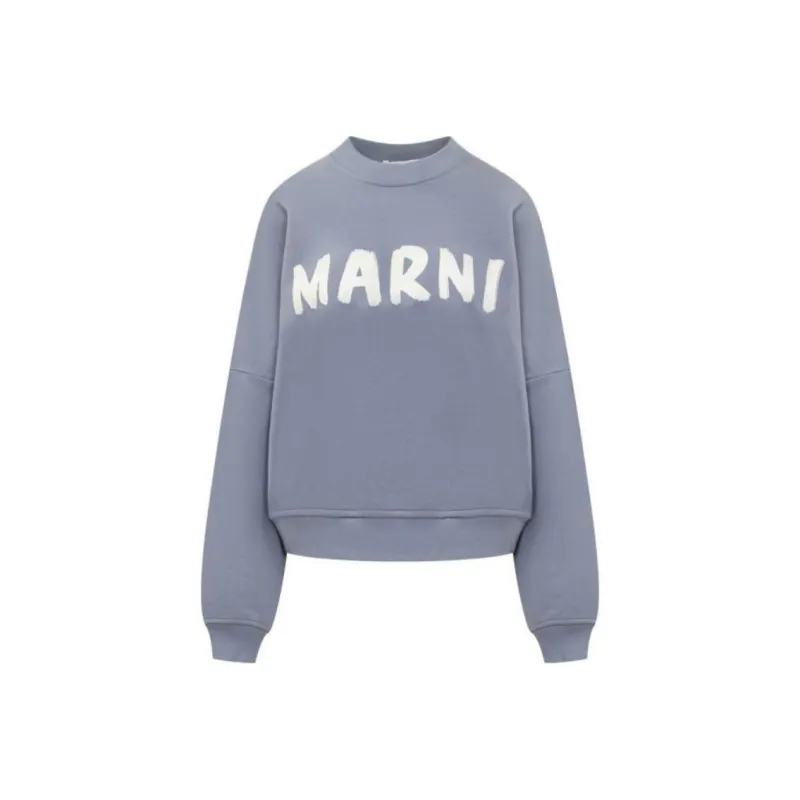 MARNI Logo Sweatshirt 'Shadow'-0
