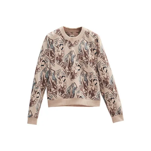 HERMES Sweatshirt Women's Beige