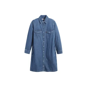 Levis Shirts Women's Denim Blue