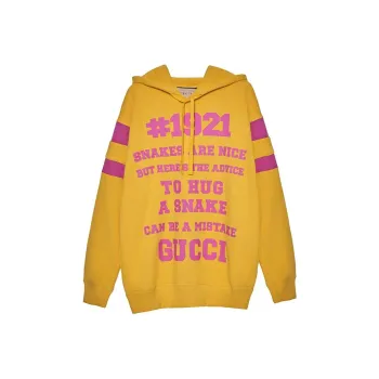 GUCCI 1921 Print Sweatshirt 'Honey Yellow'