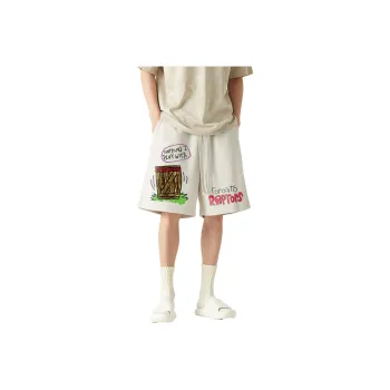 AFTER SCHOOL SPECIAL Casual Shorts Unisex Apricot