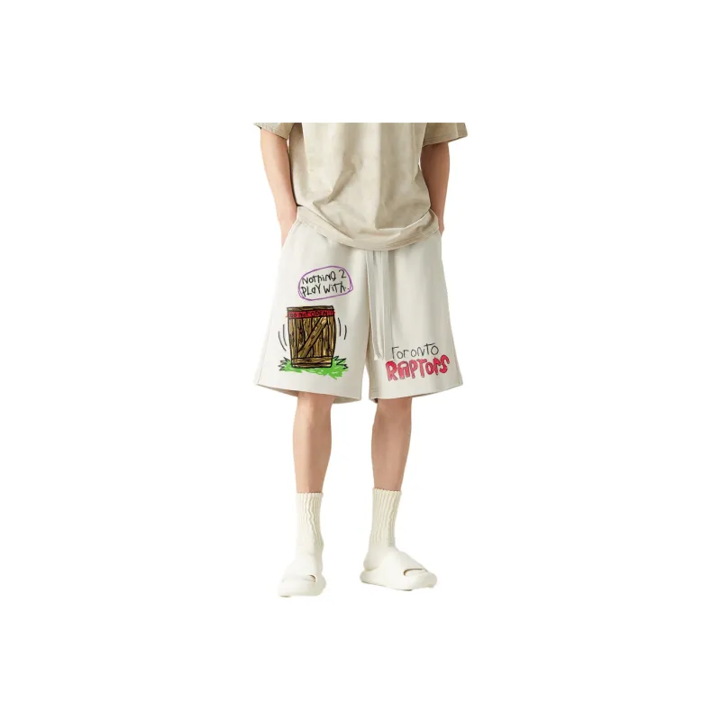 AFTER SCHOOL SPECIAL Casual Shorts Unisex Apricot-0