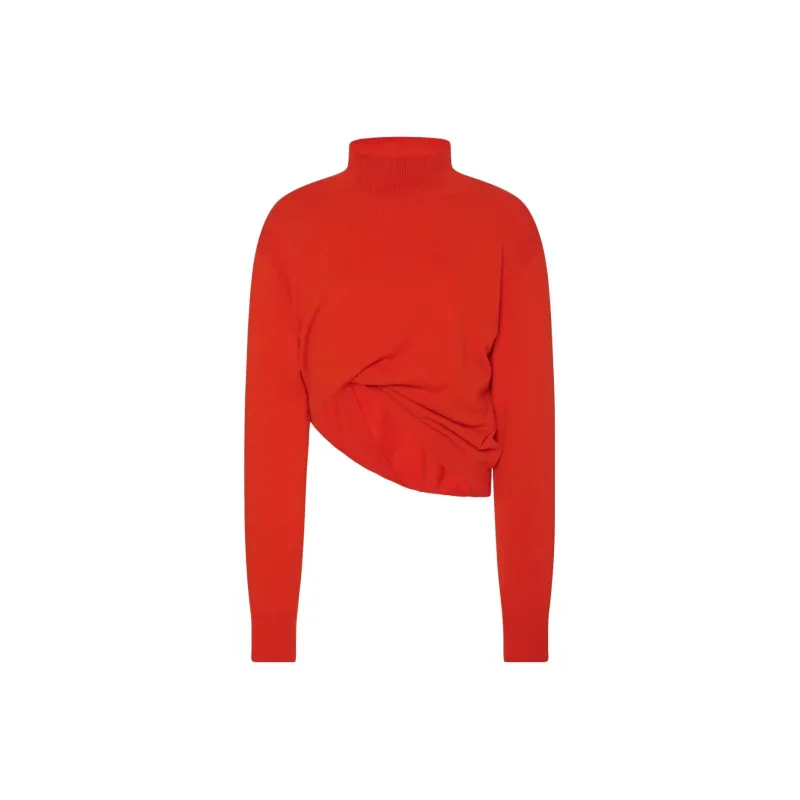 THE ROW Callan Long sleeve Cashmere Top-0