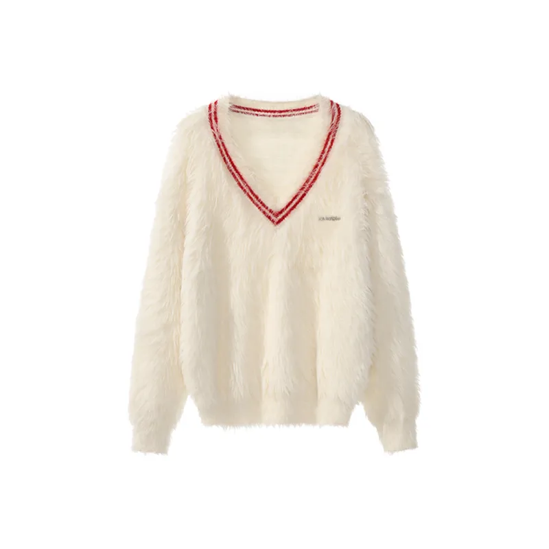 SUNSUNTOWN Sweaters Women's White-0