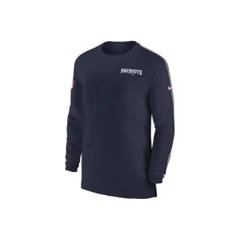 Nike New England Patriots Sideline Coach Men's Nike Dri FIT Nfl Long Sleeve Top