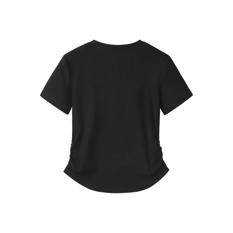 Cotton Gene Set in Sleeve T Shirt Women's-1