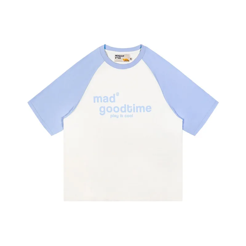 Madgood T Shirt Women's Purple Gray Multicolor-2