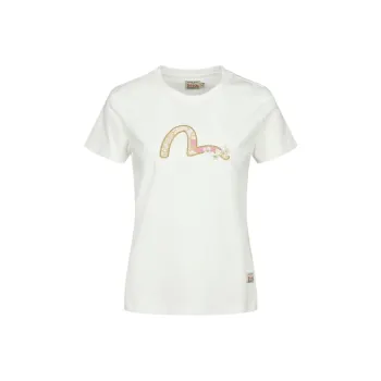 EVISU SS23 Batwing Sleeve T Shirt Women's