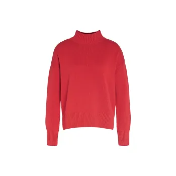 BARBOUR Barbour Sandy Knitted Jumper Sweater Women's Red