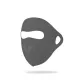 3D 3D Effect Full Face Mask-Moonlight Gray