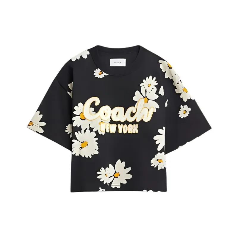COACH SS24 T-Shirt Women's Black-0